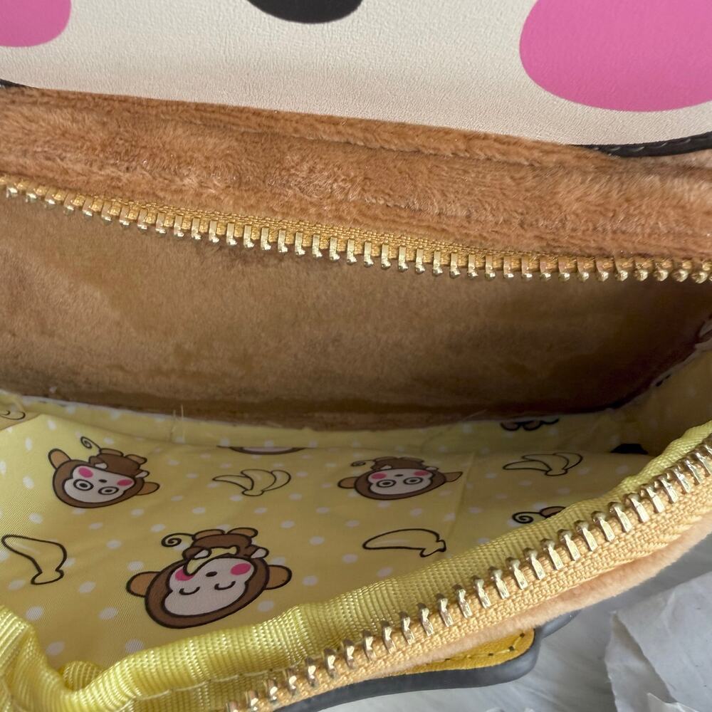 New Loungefly x Sanrio Monkichi Scented Mini Backpack - Picture 10 of 11